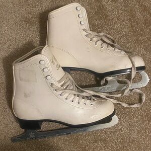 Women's White Ice Skates